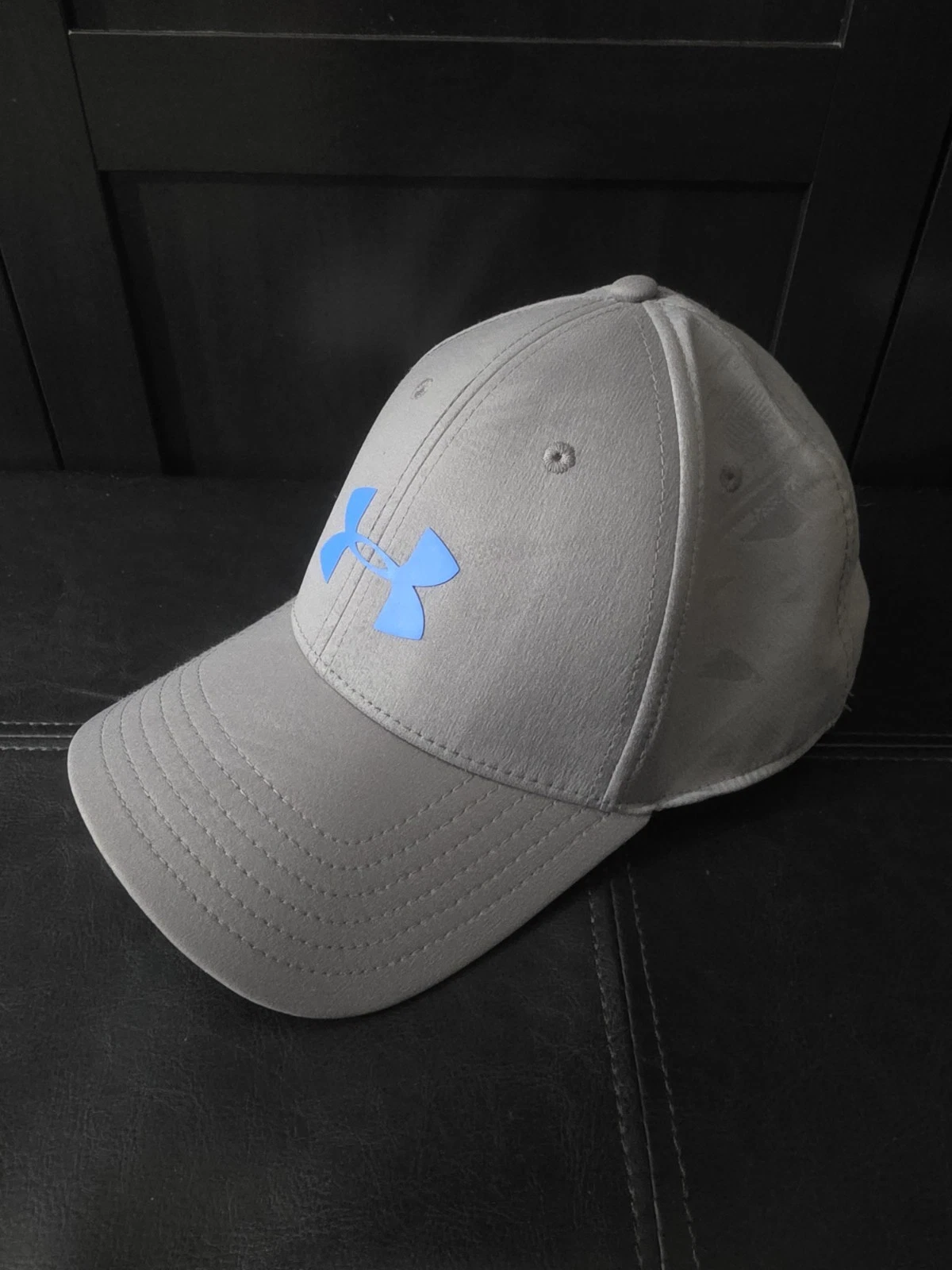 Under Armour Fitted Baseball Cap Hat Gray Size L/XL - photo 2