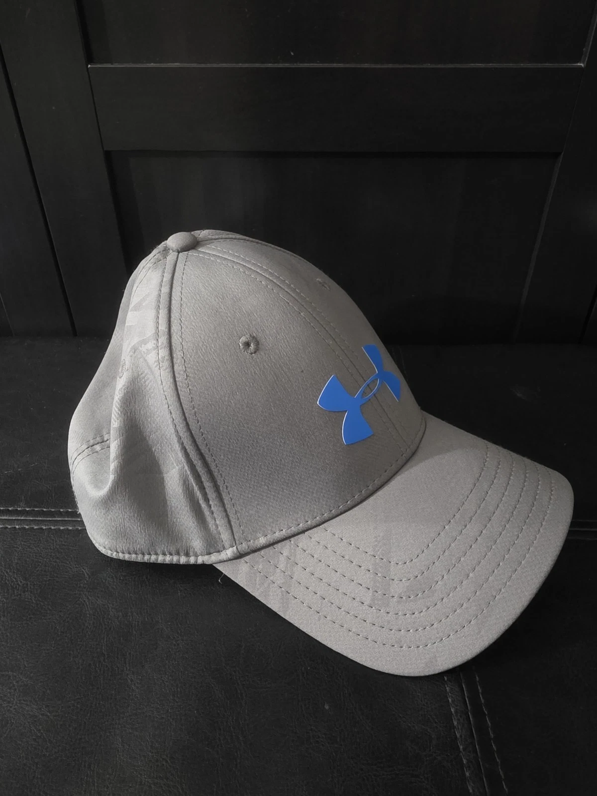 Under Armour Fitted Baseball Cap Hat Gray Size L/XL - photo 3