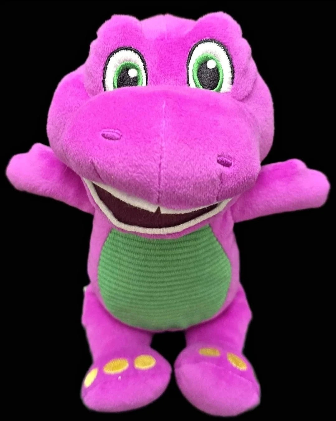 Fisher Price Barney's World Plush Purple Dinosaur