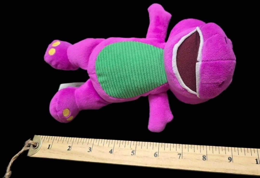 Fisher Price Barney's World Plush Purple Dinosaur - photo 3