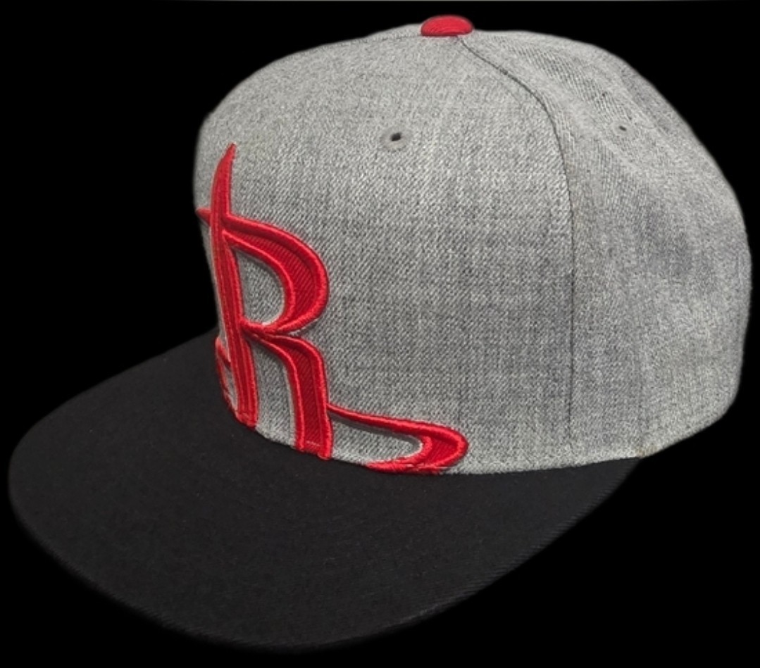 Houston Rockets Mitchell & Ness Snapback Cap Grey Black Red - photo 2