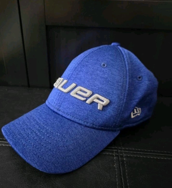Youth Bauer Hat Cap Fitted Blue Hockey New Era 39THIRTY - photo 2
