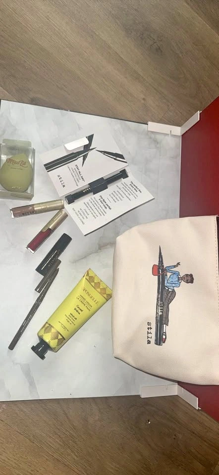 Makeup Set with Case and Hand Cream