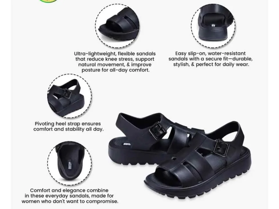 New women extra soft light weight women casual sandals image indicator(2)