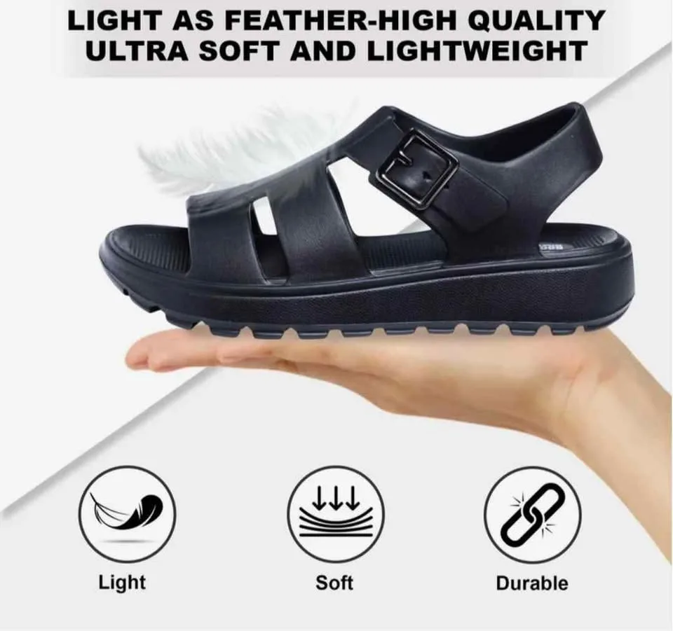 New women extra soft light weight women casual sandals image indicator(3)
