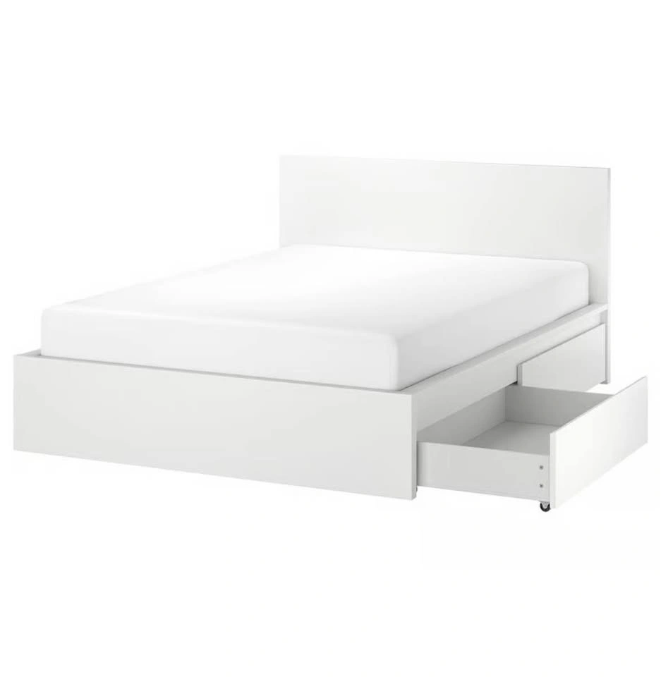 Queen Bed with Storage and Mattress - photo 2