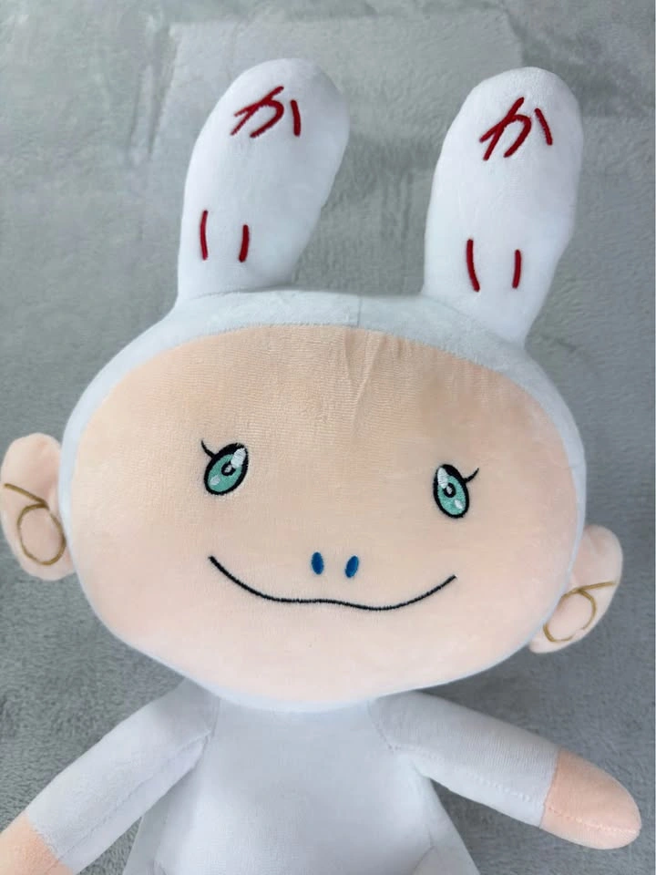 Takashi Murakami Kaikai Kiki Plush Toy Kaikai Blue Eyes NWT - photo 5