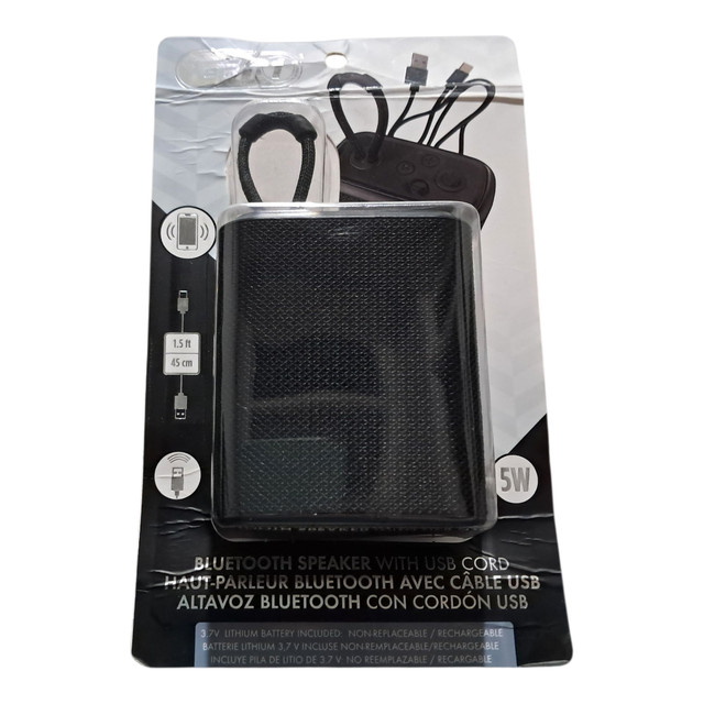 Bluetooth Speaker with USB Cord