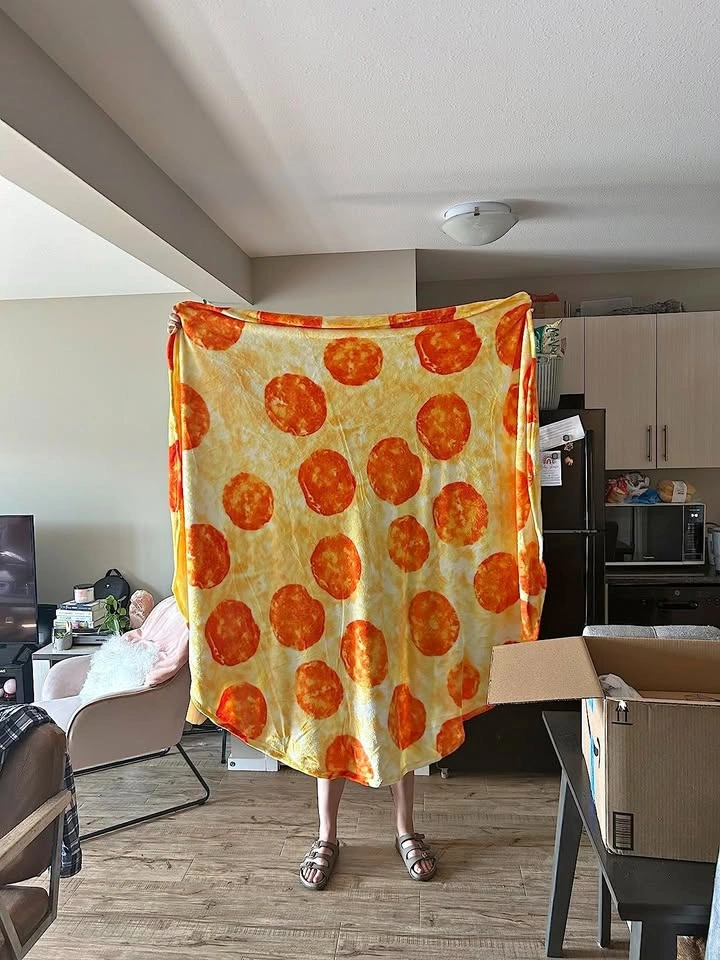 RAINBEAN Pizza Blanket 71 inches