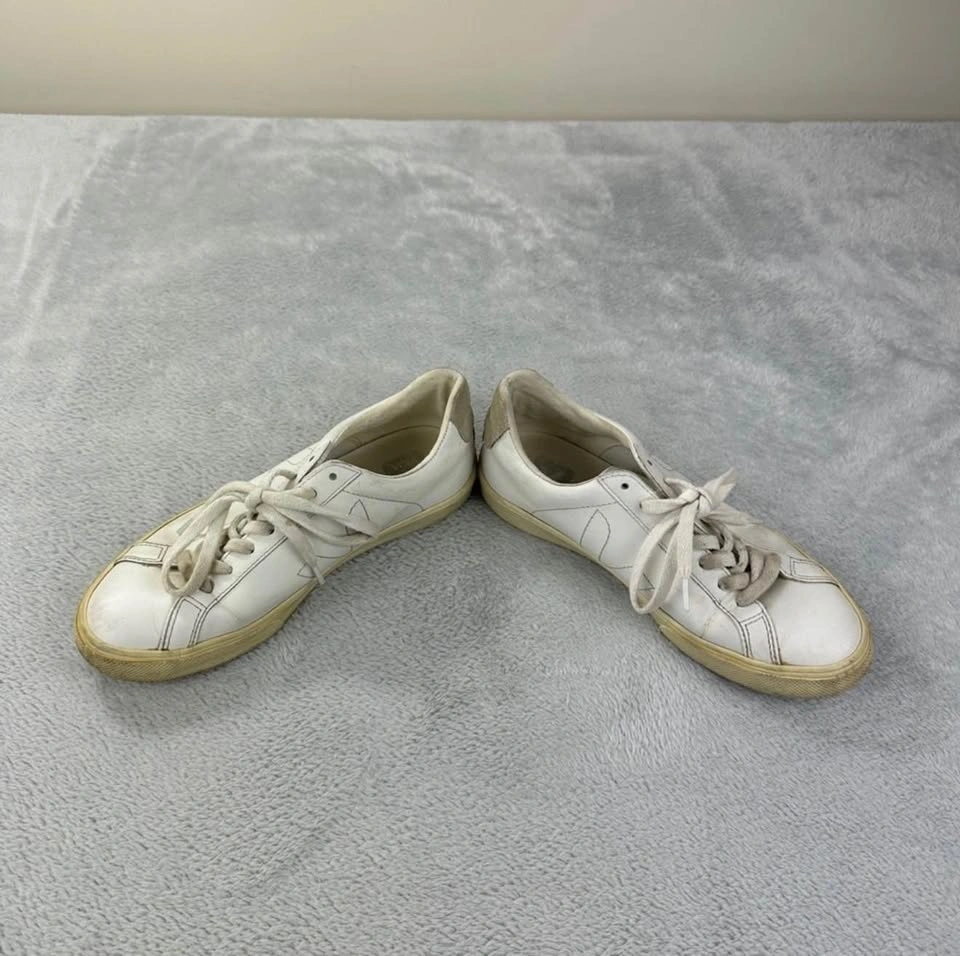 Veja White Leather Sneakers Women's Size US 6/EU 37 - photo 4