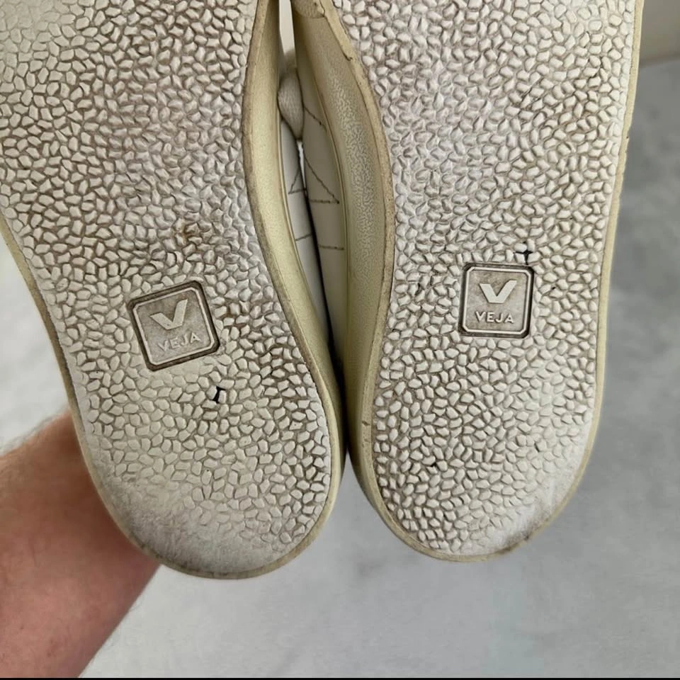 Veja White Leather Sneakers Women's Size US 6/EU 37 - photo 5