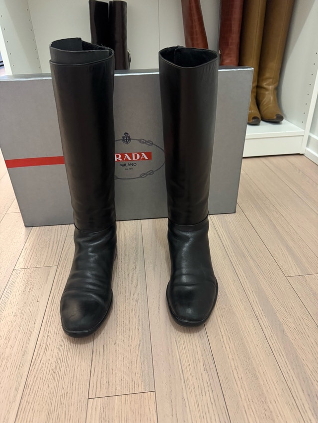 PRADA Napa Sport Logo Boot US 6.5 = EU 37 - Used - photo 2
