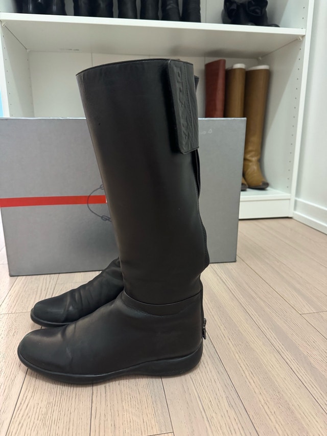 PRADA Napa Sport Logo Boot US 6.5 = EU 37 - Used - photo 3