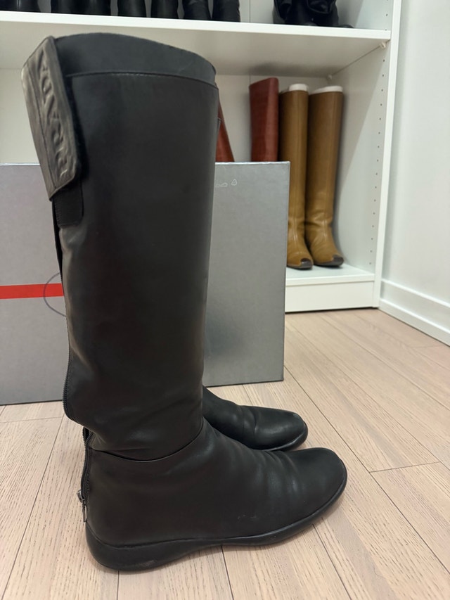 PRADA Napa Sport Logo Boot US 6.5 = EU 37 - Used - photo 5