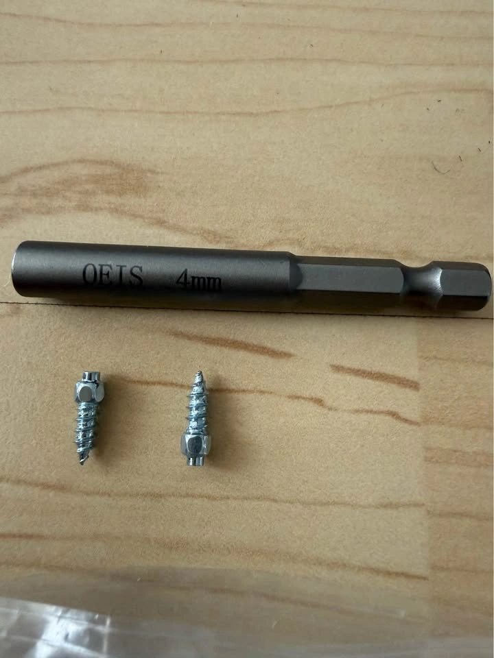 600pcs Tire Snow Spikes Studs + Installation Tool – 4x9mm Univer - photo 2