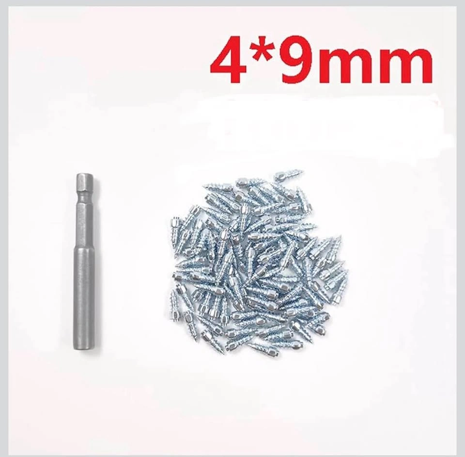 600pcs Tire Snow Spikes Studs + Installation Tool – 4x9mm Univer - photo 4