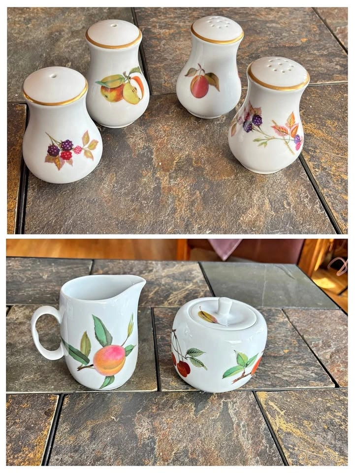 Royal Worcester Evesham Gold Table Serving Set – 6 Pieces