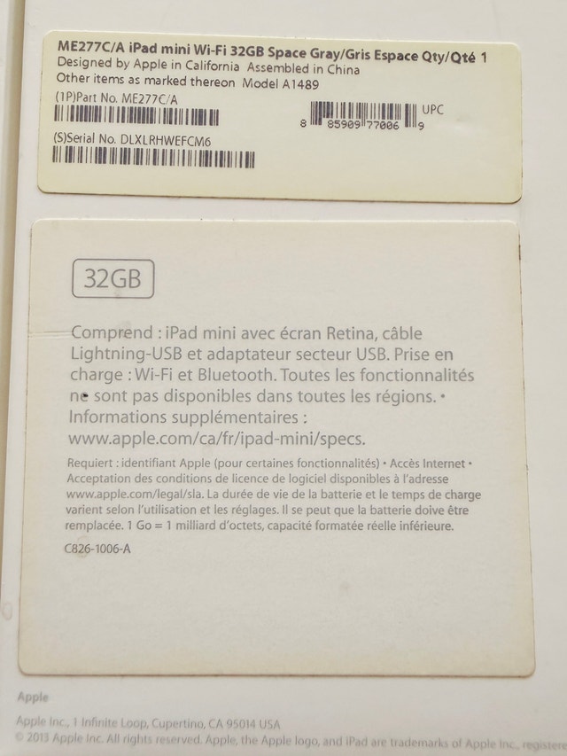 Apple iPad Mini 2 - 32GB - photo 4