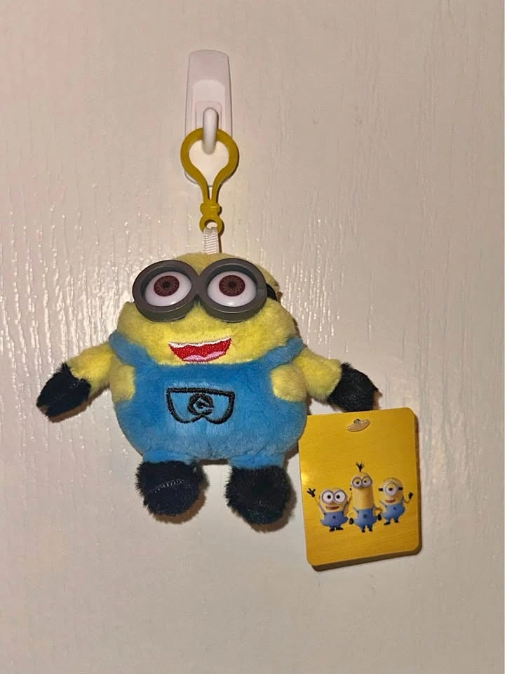 Plush Minion Keychain