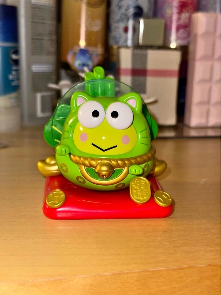 Sanrio Lucky Cat Tumbler Series Keroppi