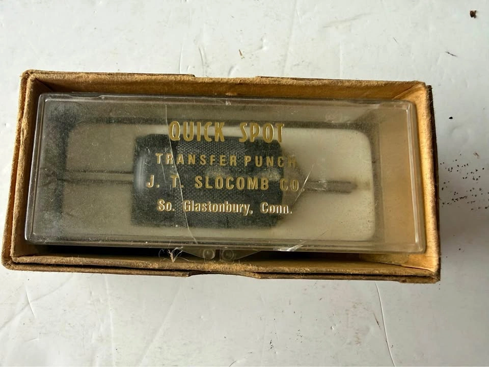 Large J.T. Slocomb Co. Quick Spot Center, Transfer Punch