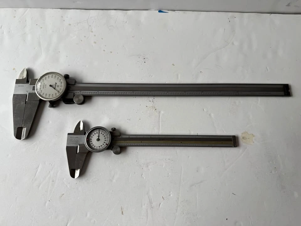 Mitutoya & Helios Dial Calipers 6" & 12"