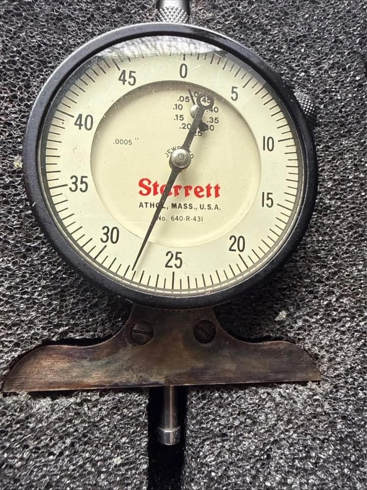 Starrett No. 640-R-431 Dial Depth Gage - photo 4