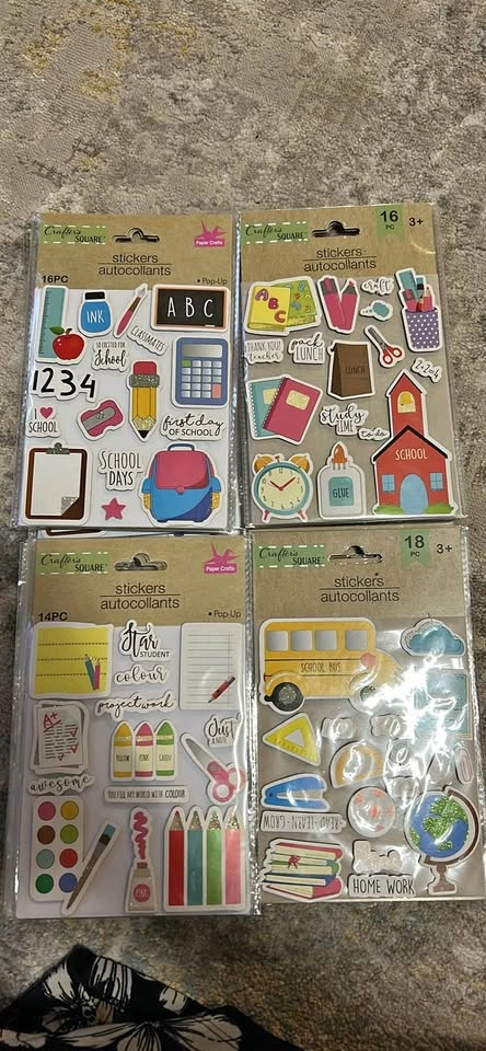 3 page $1 sticker