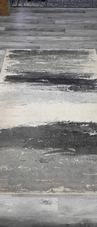 Surya Pepin Area Rug 5'3x7'6 Black Gray White - photo 3