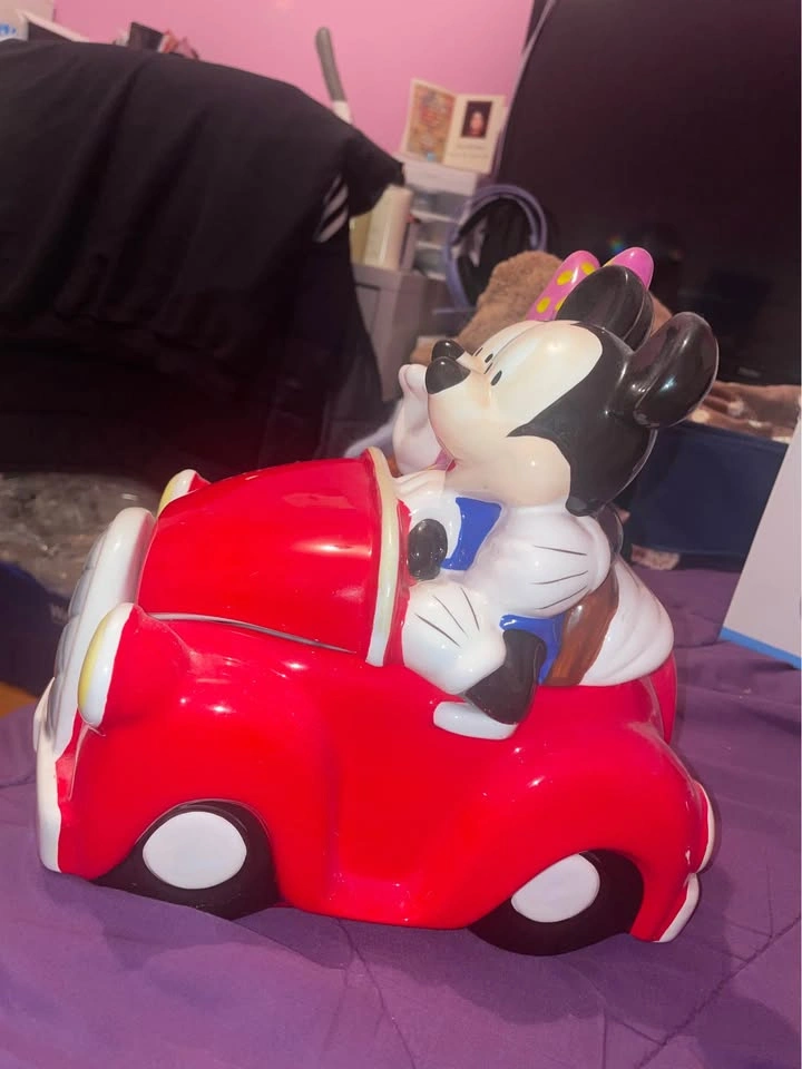 Vintage Mickey & Minnie Cookie Jar - photo 4