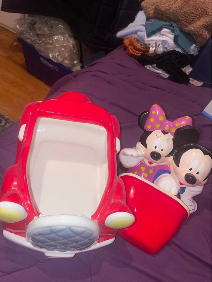 Vintage Mickey & Minnie Cookie Jar - photo 5