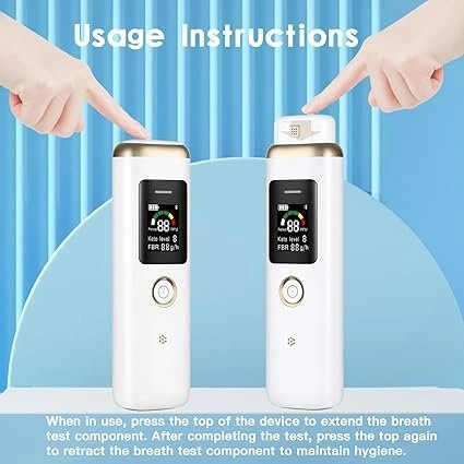 KETO Breath Meter ZH03 Breath Analyzer - photo 4
