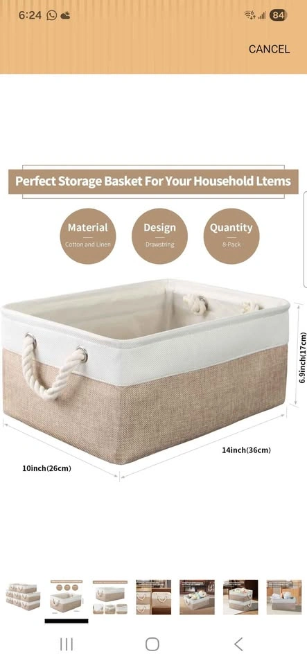 Storage Baskets (3-Pack) - photo 4