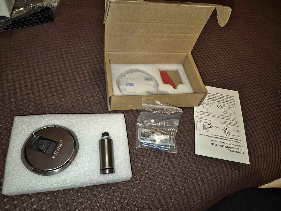Grey polished Sailanka windproof door stopper - BNIB