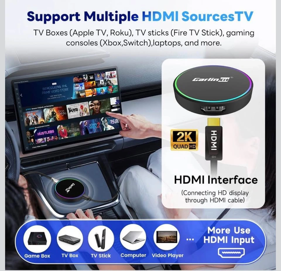(New) Wireless CarPlay Adapter - Wired to Wireless CarPlay & And - photo 3