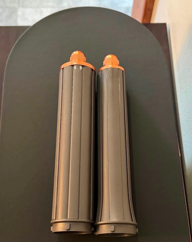 Dyson Airwrap LONG Curling Barrels - Set of 2 (Used Once)