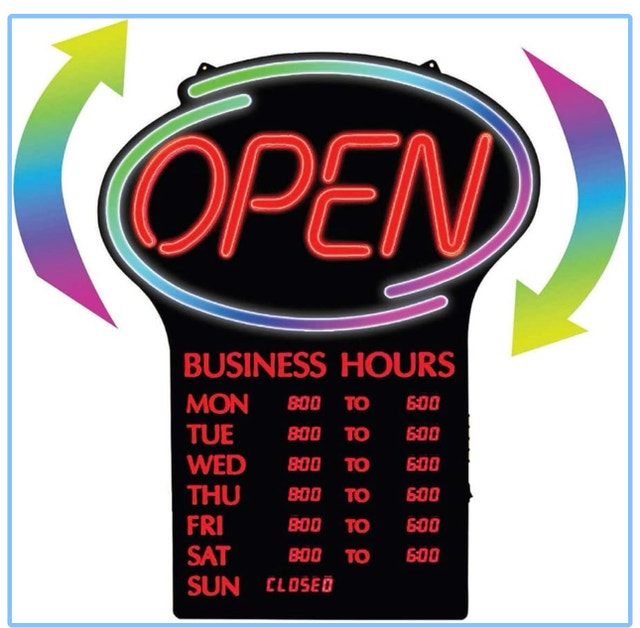 Open / Closed Sign - Brand New - photo 3
