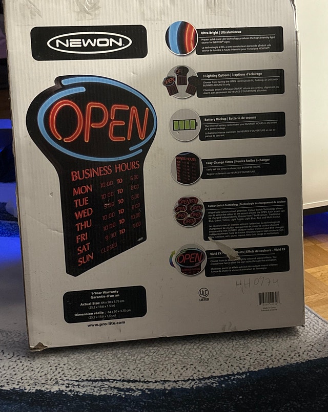 Open / Closed Sign - Brand New - photo 5