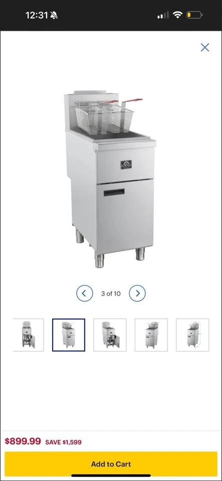 Brand New Commercial Deep Fryer (Forno) 🔥 - photo 5