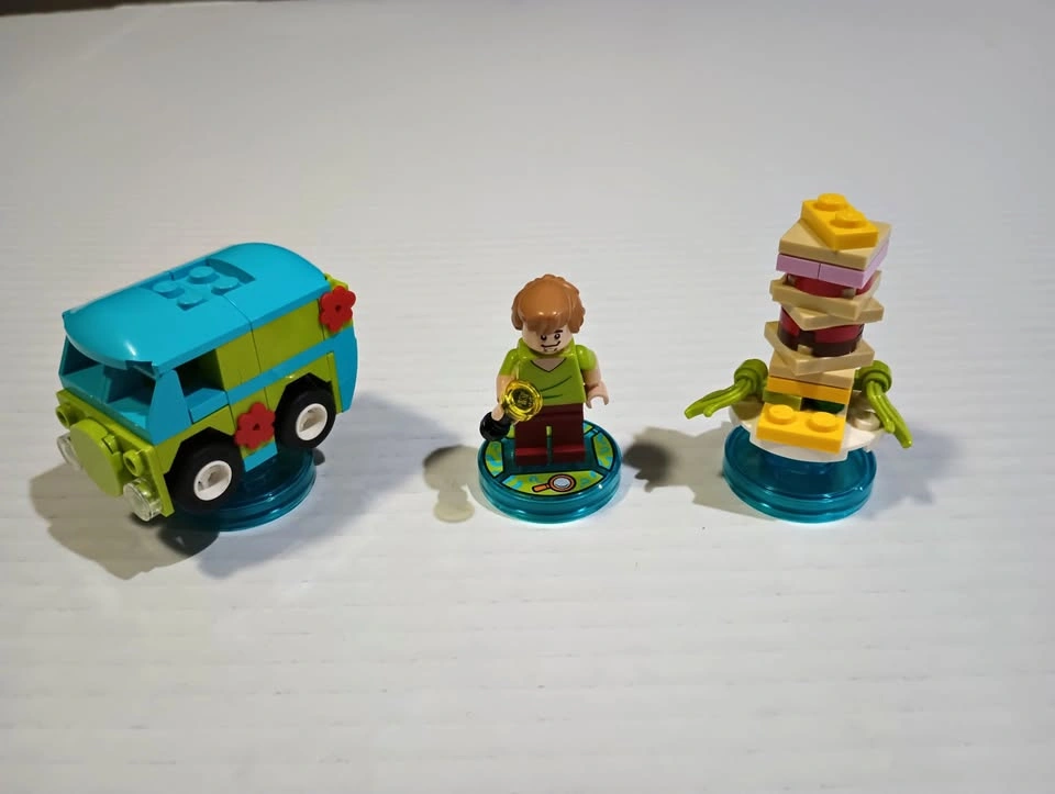 Lego Dimensions Scooby-Doo Team Pack Figures/Builds