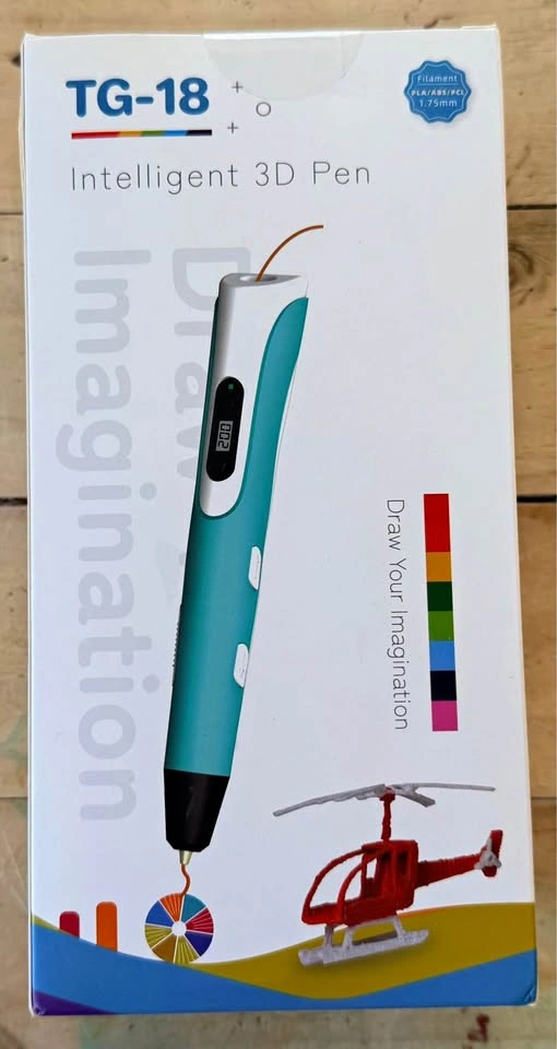 GEEETECH TG-18 Intelligent 3D Pen - Brand New Unopened Box