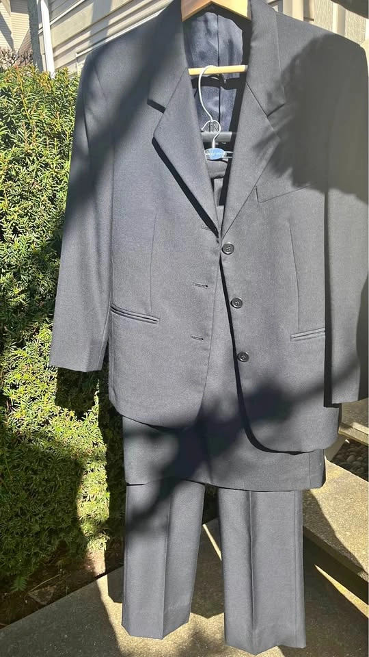 Women's Work Suit Set - Navy - 3 Pieces - Size Small