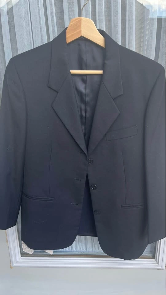 Women's Work Suit Set - Navy - 3 Pieces - Size Small - photo 4