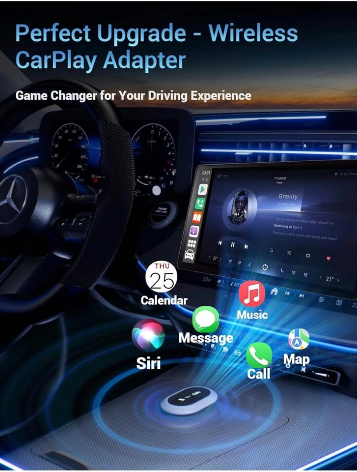 Wireless CarPlay Adapter (iPhone iOS 10+, 2015+ Vehicles) - photo 2
