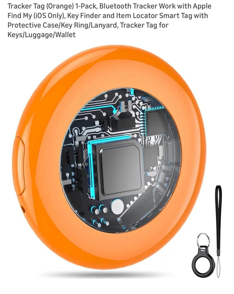 (New) Tracker Tag (Orange) 1-Pack