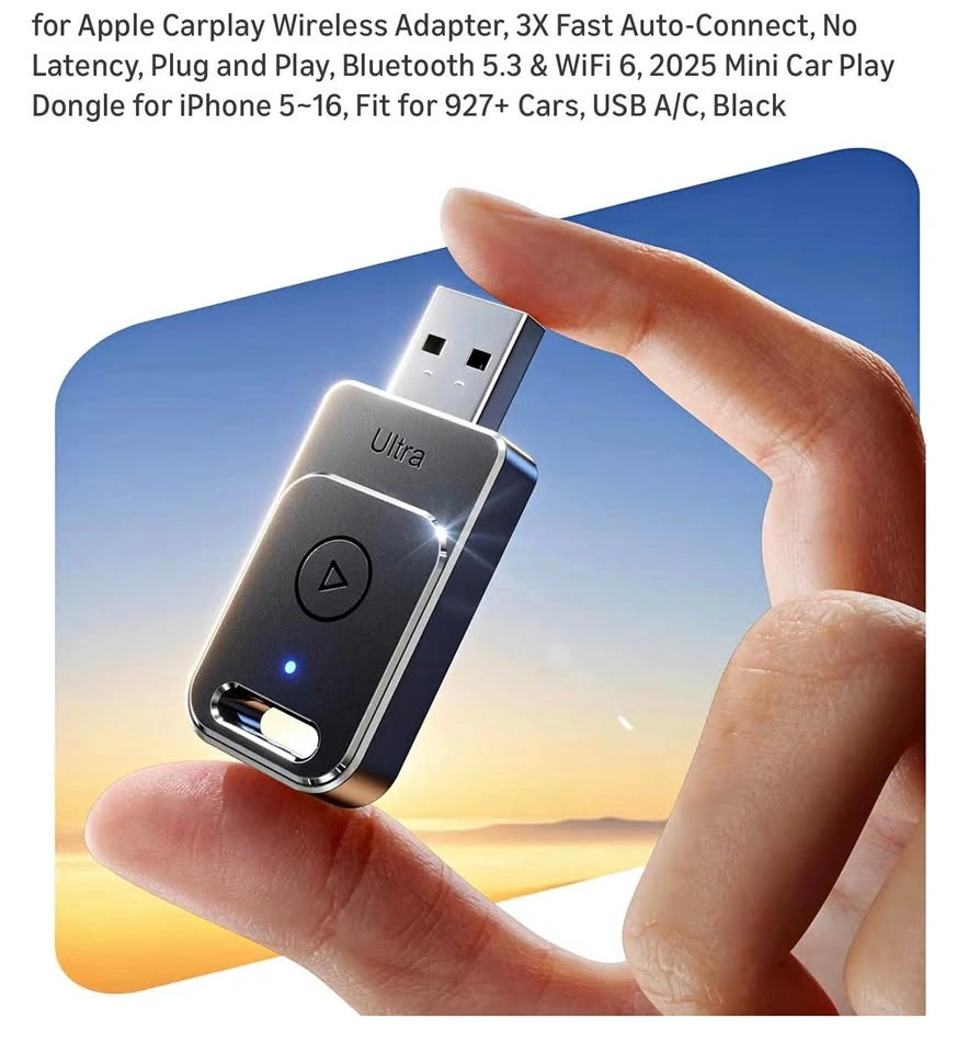 (New) Apple Carplay Wireless Adapter