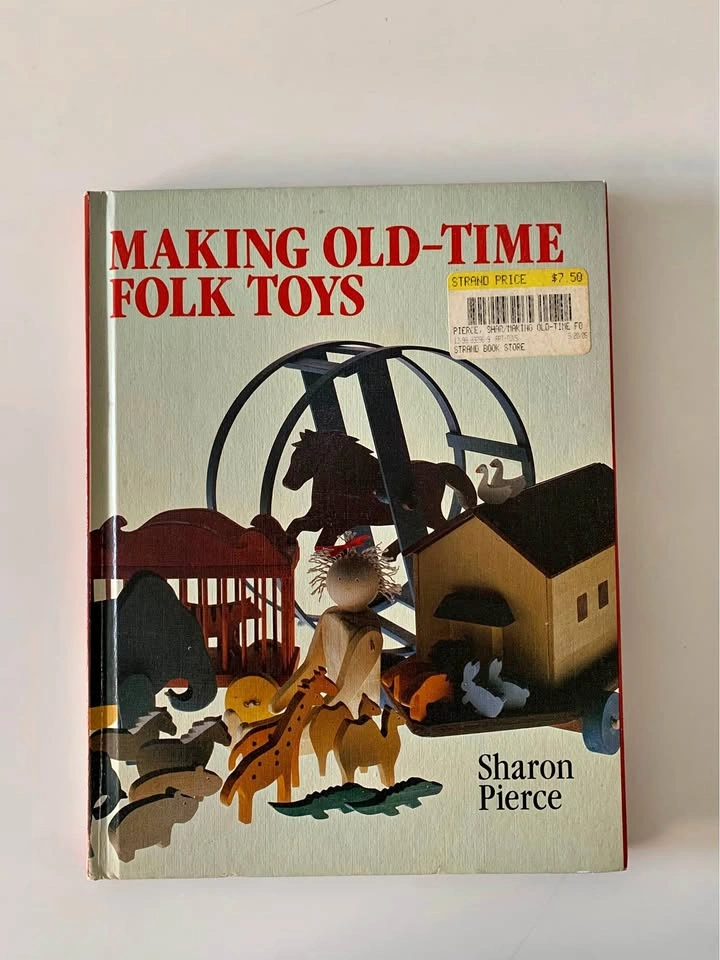 Vintage book Making old time folk toys