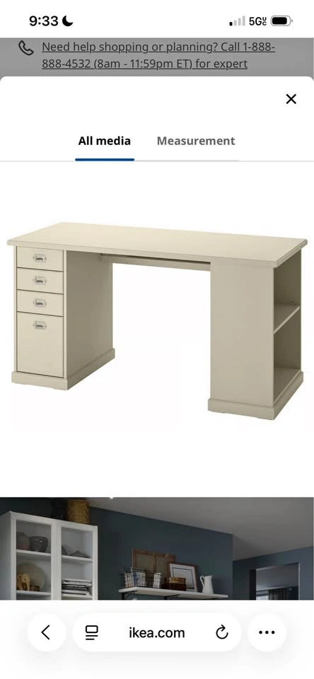 IKEA VEBJORN Desk retail $300