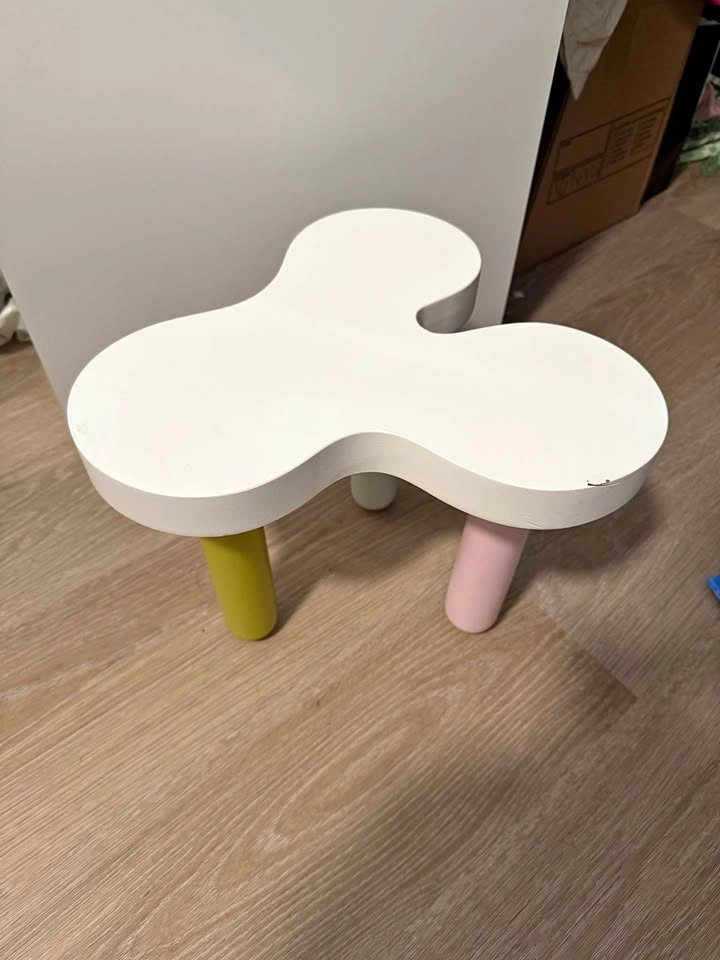 Areaware Short Splat Table in Multi