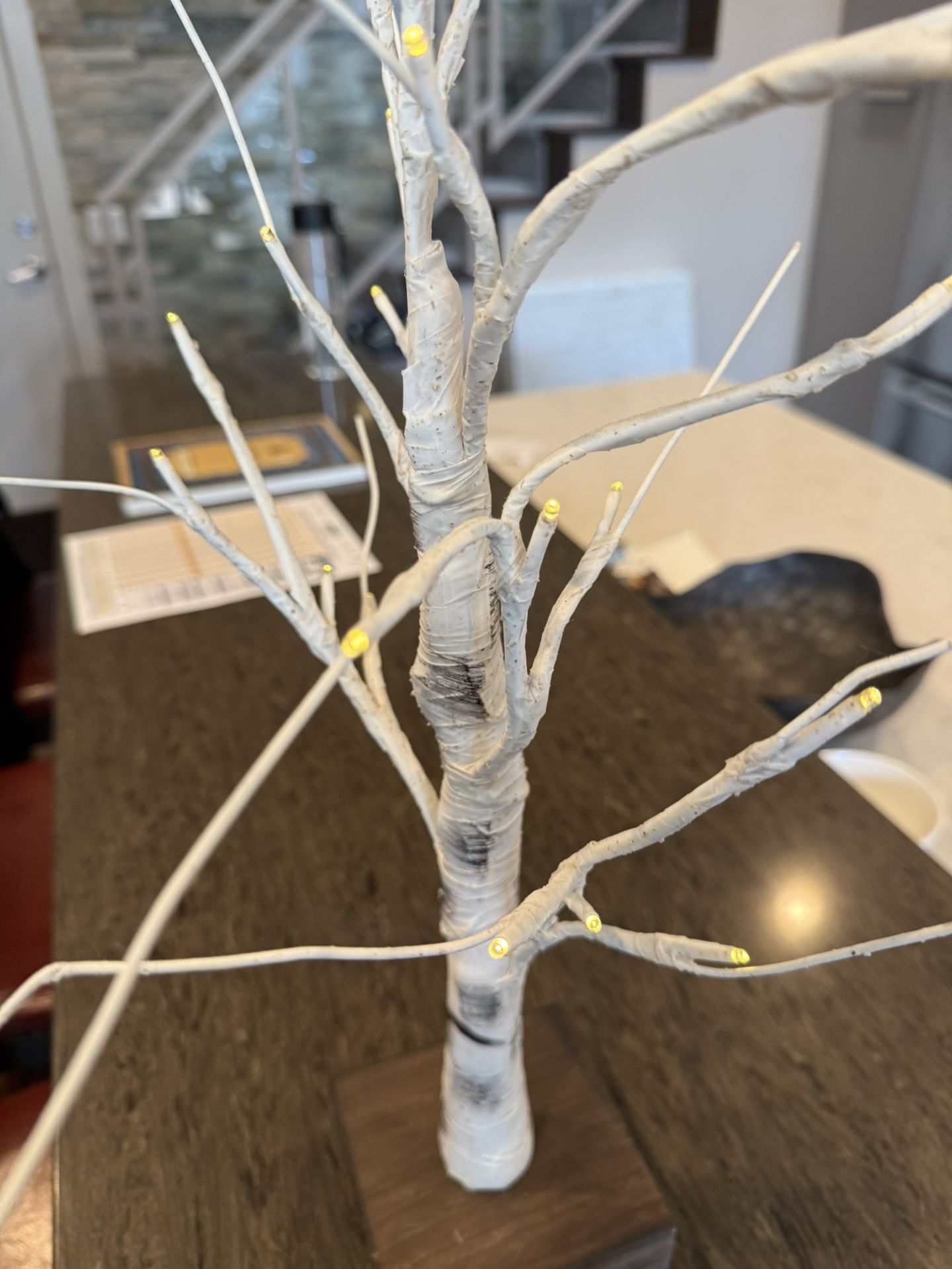 24 inch LED Lighted Birch Tree Set (2) - photo 4